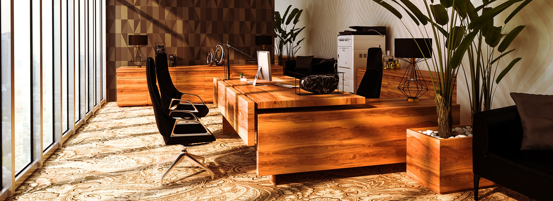 Çalışma ortamınıza şıklık ve estetik katın. İlham verici detaylarla tasarlanmış alanlar, hem verimliliği artırır hem de motive edici bir atmosfer yaratır. Gün boyu vakit geçirdiğiniz bu alanlar, yalnızca çalışmak için değil, aynı zamanda kendinizi ifade etmek ve rahat hissetmek için de önemlidir. Renk uyumu, malzeme kalitesi ve minimalist dokunuşlarla oluşturulan çalışma alanları, zihinsel dinginlik sağlayarak odaklanmanızı kolaylaştırır. Böylece hem profesyonel hem de huzurlu bir ortamda çalışmanın ayrıcalığını yaşarsınız.